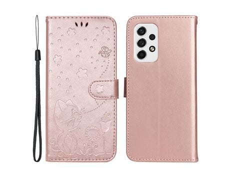 Funda para Samsung Galaxy A53 5G(PU - Rosa)