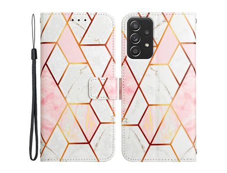Funda para Samsung Galaxy A73 5G(PU - Rosa)