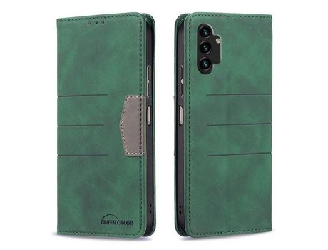 Funda para Samsung Galaxy A13 4G(PU - Verde)