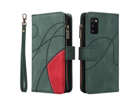 Funda para Samsung Galaxy A41 (Global Version)(PU - Verde)