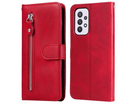 Funda para Samsung Galaxy A33 5G(PU - Rojo)