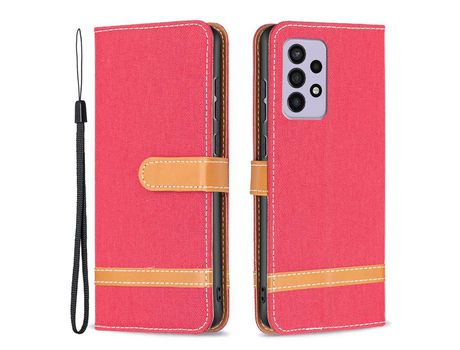 Funda para Samsung Galaxy A33 5G(PU - Rojo)