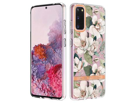 Funda para Samsung Galaxy S20(TPU y PU - Verde)