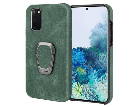 Funda para Samsung Galaxy S20(TPU y PU - Verde)