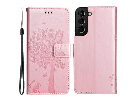 Funda para Samsung Galaxy S22 Plus(PU - Rosa)