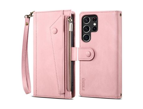 Funda para Samsung Galaxy S22 Ultra(PU - Rosa)