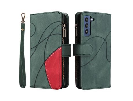 Funda para Samsung Galaxy S21 Fe 5G(PU - Verde)