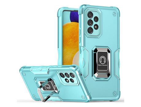Funda para Samsung Galaxy A53 5G(TPU y PU - Verde)