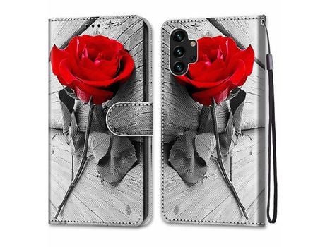 Funda para Samsung Galaxy A13 4G(PU - Rosa)