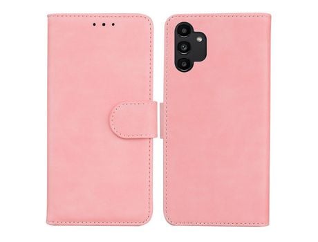 Funda para Samsung Galaxy A13 4G(PU - Rosa)