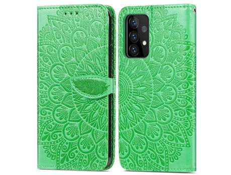 Funda para Samsung Galaxy A13 4G(PU - Verde)