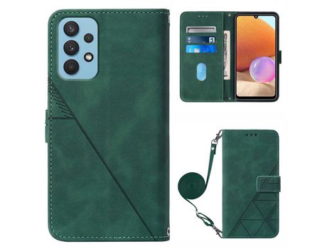 Funda para Samsung Galaxy A32 5G/M32 5G(PU - Verde)