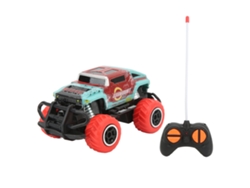 Coche Teledirigido A Escala 1/43, 4 Canales, Neumáticos De Goma, Para Niños A Partir De 3 Años, Rojo Y Verde.