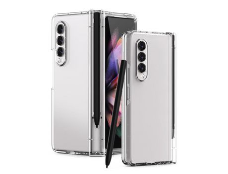 Funda para Samsung Galaxy Z Fold3 5G (TPU y PU - Multicolor)