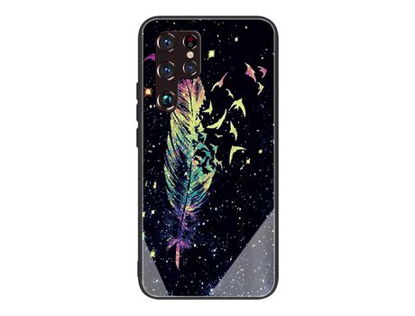 Funda Antiarañazos para Samsung Galaxy S22 Ultra (TPU y PU - Multicolor)