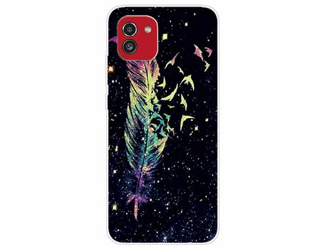 Funda para Samsung Galaxy A03 (164.2 X 75.9 X 9.1Mm) (TPU y PU - Multicolor)