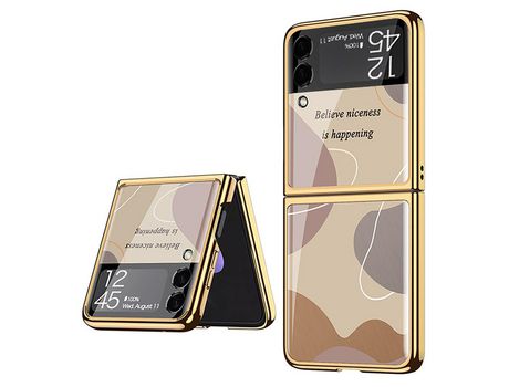 Funda para Samsung Galaxy Z Flip3 5G (TPU y PU - Multicolor)