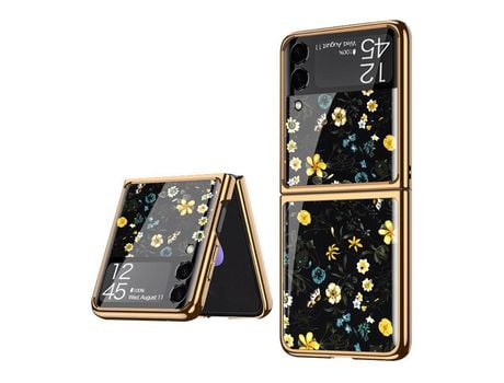 Funda para Samsung Galaxy Z Flip3 5G (TPU y PU - Multicolor)