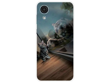 Funda Antigolpes para Samsung Galaxy A03 Core (TPU y PU - Multicolor)