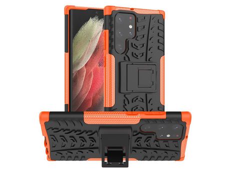 Funda Antiarañazos para Samsung Galaxy S22 Ultra (TPU y PU - Multicolor)
