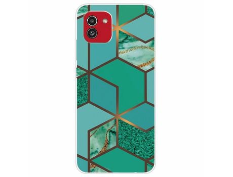 Funda para Samsung Galaxy A03 (164.2 X 75.9 X 9.1Mm) (TPU y PU - Multicolor)