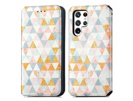 Funda para Samsung Galaxy S22 Ultra (PU - Multicolor)