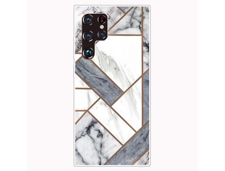 Funda para Samsung Galaxy S22 Ultra (TPU y PU - Multicolor)