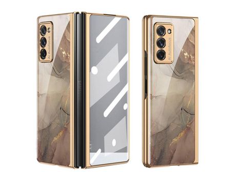 Funda para Samsung Galaxy Z Fold2 5G/W21 (TPU y PU - Multicolor)