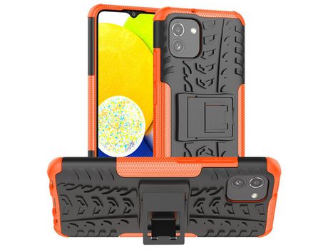 Funda Antigolpes para Samsung Galaxy A03 (166.5 X 75.98 X 9.14Mm) (Eu Version) (TPU y PU - Multicolor)