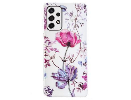 Funda Antiarañazos para Samsung Galaxy A53 5G (TPU y PU - Multicolor)