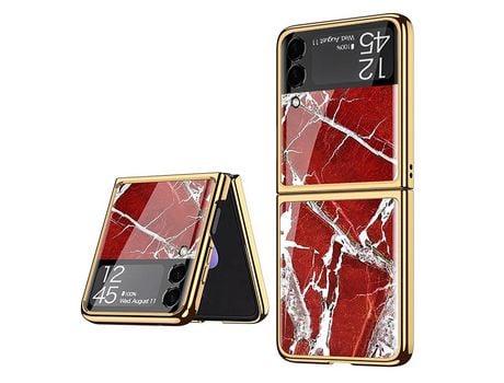 Funda para Samsung Galaxy Z Flip3 5G (TPU y PU - Multicolor)