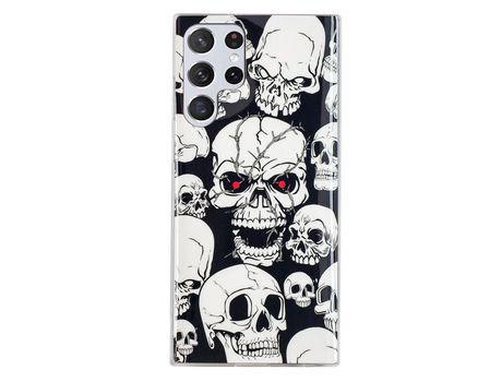 Funda para Samsung Galaxy S22 Ultra (TPU y PU - Multicolor)