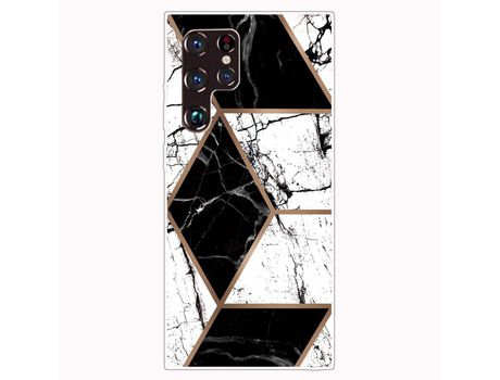 Funda para Samsung Galaxy S22 Ultra (TPU y PU - Multicolor)