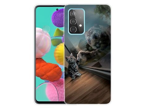 Funda para Samsung Galaxy A13 4G (TPU y PU - Multicolor)
