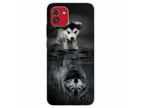 Funda para Samsung Galaxy A03 (164.2 X 75.9 X 9.1Mm) (TPU y PU - Multicolor)