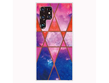 Funda para Samsung Galaxy S22 Ultra (TPU y PU - Multicolor)