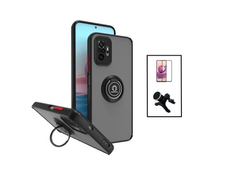 Kit Carcasa para Xiaomi Redmi Note 10 Pro GIFT4ME Negro