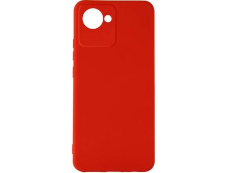 Carcasa para Realme Narzo 50i Prime , C30 AVIZAR Rojo