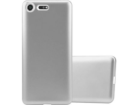 Carcasa para Sony Xperia XZ PREMIUM CADORABO Plateado