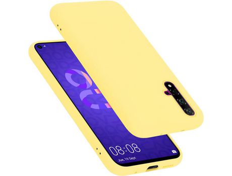 Carcasa para Honor NOVA 5T CADORABO Amarillo