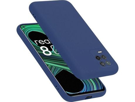 Carcasa para Realme 8 5G / V13 / Q3 / Q3i / Narzo 30 5G CADORABO Azul