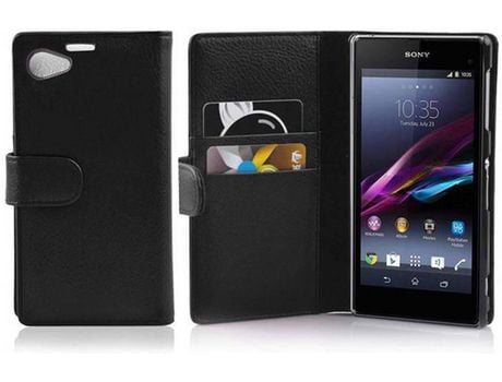 Carcasa para Sony Xperia Z1 COMPACT CADORABO Negro