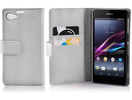 Carcasa para Sony Xperia Z1 COMPACT CADORABO Blanco