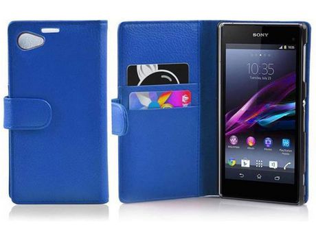 Carcasa para Sony Xperia Z1 COMPACT CADORABO Azul
