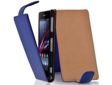 Carcasa para Sony Xperia Z1 COMPACT CADORABO Azul