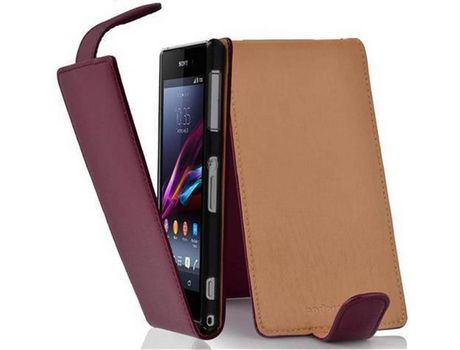 Carcasa para Sony Xperia Z1 COMPACT CADORABO Morado