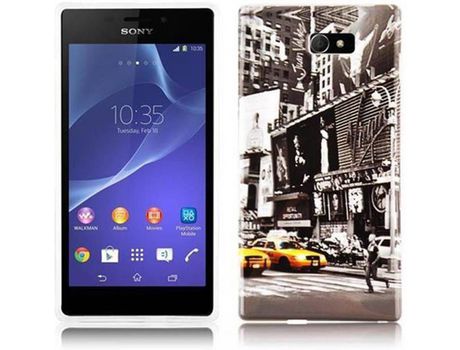 Carcasa para Sony Xperia M2 / M2 AQUA CADORABO Gris