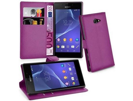 Carcasa para Sony Xperia M2 / M2 AQUA CADORABO Morado