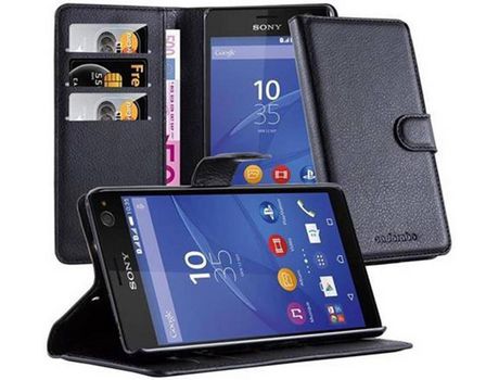 Carcasa para Sony Xperia C4 CADORABO Negro