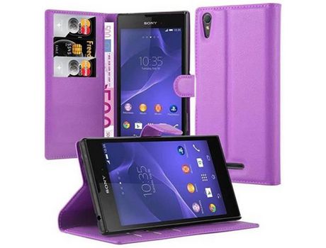Carcasa para Sony Xperia T3 CADORABO Morado